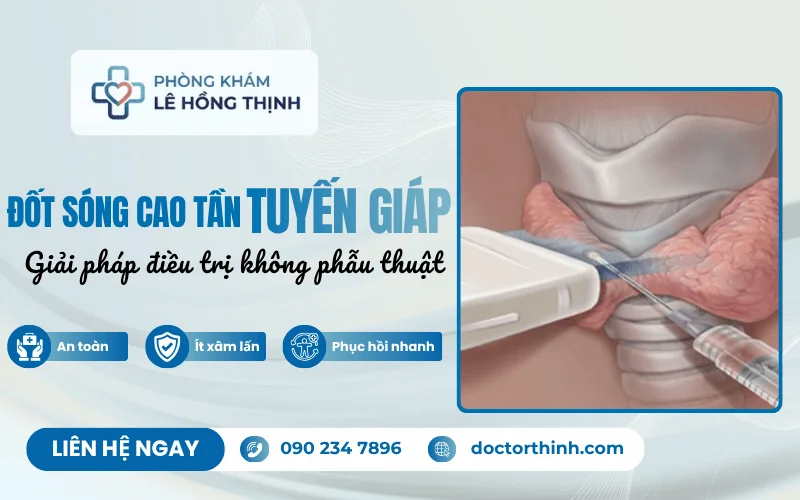 Đốt sóng cao tần tuyến giáp