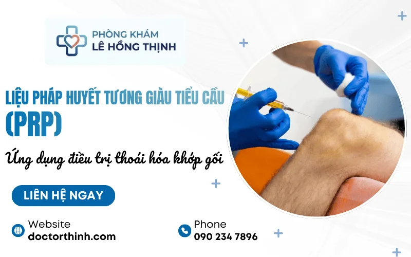 Liệu pháp huyết tương giàu tiểu cầu (PRP)