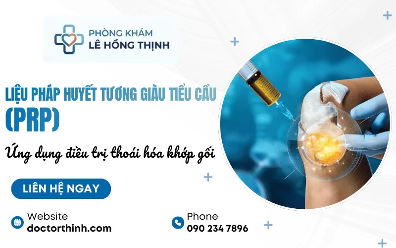 Liệu pháp huyết tương giàu tiểu cầu (PRP)